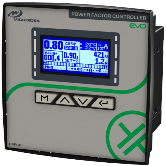 EPFC power factor controller MICROIDEA